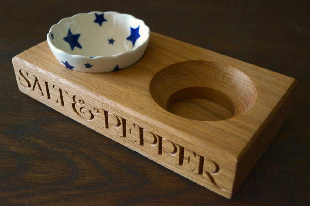 Emma Bridgewater Wooden Salt and Pepper Pinch Bowls by Makemesomethingspecial.com